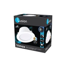 Trimax Multi Wattage LED Dimmable Downlight White / Quinto - LCD9WCCD