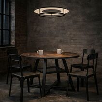 Ariva 80 LED Pendant Black - ARIVA PE80-BK