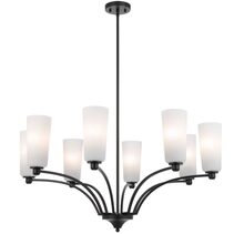 Brevan 8 Light Pendant Black - BREVAN PE8-BKMB