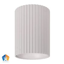 Nella 24W Quinto 240V LED Surface Mounted Downlight White - HV5854S-WHT