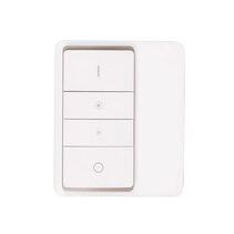 Wireless Wall Mounted Wall Switch White - HV9253