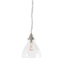 Keys Chain Pendant Small Brushed NIckel - LOI1001656