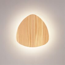 Reul 20 Tri-Colour LED Wall Light Timber - OL53251/20NAT