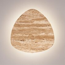 Reul 27 Tri-Colour LED Wall Light Travertine - OL5325127TR