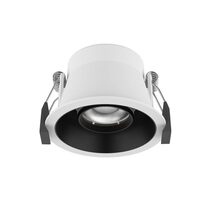 Parkes 8W Dimmable LED Downlight With Tilt Function White / Tri-Colour - S9142TC/WH