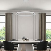 Serda 93 LED Pendant White - SERDA PE93-WH