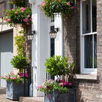 Trenero Exterior Surface Mounted Coach Wall Light Matt Black - TRENERO1