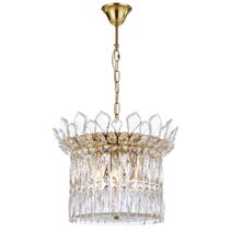 Virell 6 Light Pendant Gold - VIRELL PE6-GD