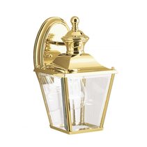 Bay Shore Small Outdoor Wall Light Polished Brass - KL/BAY/SHORE2/S