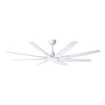 Santorini 66" DC Ceiling Fan White - 20789601