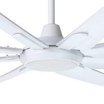 Santorini 20W LED Ceiling Fan Light Kit White / Tri-Colour - 20789801