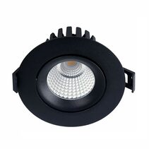 Celaeno 10W Dimmable Adjustable LED Downlight Black / Tri-Colour - DL9411-BKTC10C02