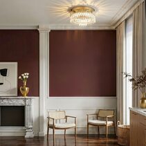 Erika LED 3 CCT Close To Ceiling 40 Gold - ERIKA CTC40-GD