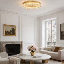 Erika LED 3 CCT 60 Close To Ceiling Gold - ERIKA CTC60-GD