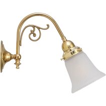 Victoriana Wall Bracket With Zipper 23 Frost Shades - LOI3090358A