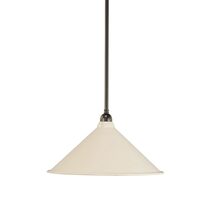 Edwardian 390MM White On Rod Set 1/2" Patina - LOI3090367A