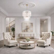 Samona 14 Light Pendant Antique Gold - SAMONA PE14-AGCL