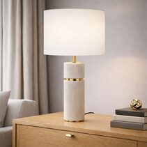 Valda Table Lamp Taupe - VALDA TL-TPIV