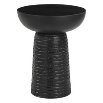 Highland Side Table Short Black - 33536