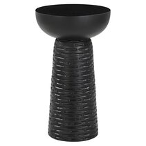 Highland Side Table Tall Black - 33537