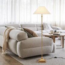 Violet Floor Lamp Brass - LL-27-0328