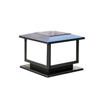 Large Commercial Square Pillar Light Black - SLDPIL2010/BLK-TC