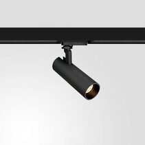 Single Circuit Dual Power 30W / 35W Dimmable LED Track Light Black / Quinto - TH31 5C BK