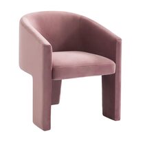 Kylie Dining Chair Dusty Rose - 33859