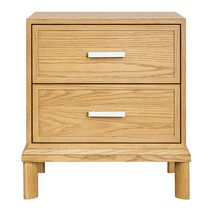 Jill Bedside Table Oak - 33985