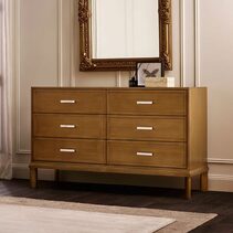 Jill 6 Drawer Chest Antique Gold - 34000