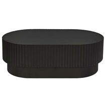 Avery Oval Coffee Table Black - 34246
