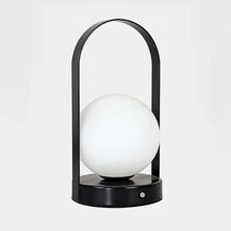 Nini Portable Rechargeable LED Table Lamp Black - ELLUX5786LED531BL