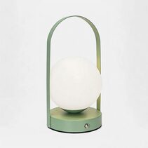 Nini Portable Rechargeable LED Table Lamp Green - ELLUX5786LED531GR