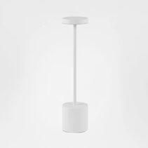 Monty Rechargeable Table Lamp White - ELWEL050WH