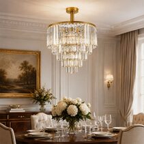 Karina 20 Light Semi-Flush Mount Light Gold - KARINA-65-CTC GLD