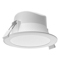 Wave 9W Recessed 9W Multi-Power LED Downlight White - S9065TC/MP/S
