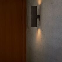 Kyklop Ripple Maxi Wall Light Black - 2618231003