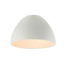 Strobe 25cm Domed Metal DIY White - OL2585WH