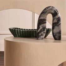 Arch Marble Sculpture Grey - 53357