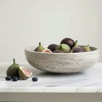 Elara Marble Bowl Large - 53366
