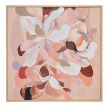 Wild Blush Series II Canvas Painting - 53408
