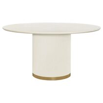 Eli Round Dining Table 1.5m Ivory - B34327