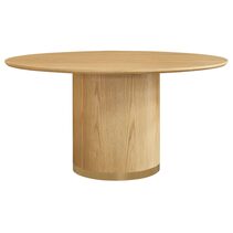 Eli Round Dining Table 1.5m Oak - B34328