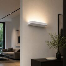 Ibox Slimline 20W LED Dimmable White Wall Light