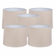 Capella Tapered Shade Medium Natural Bulk Buy Qty 5 - Z13290