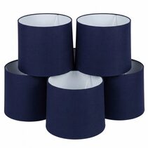 Capella Tapered Shade Medium Navy Bulk Buy Qty 5 - Z13291