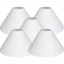 Messina Empire Shade Large White Bulk Buy Qty 5 - Z13360