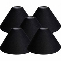 Messina Empire Shade Small Black Bulk Buy Qty 5 - Z13361