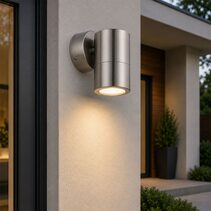 Fremantle 5W CCT 240V GU10 LED Fixed Wall Light Titanium - 206133