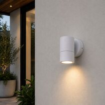 Fremantle 5W CCT 240V GU10 LED Fixed Wall Light Silver White - 206135